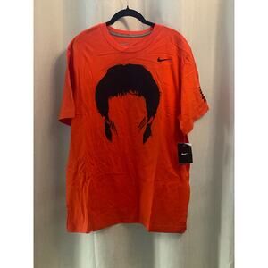 2012 SF Giants x Nike Bruce Lee Men's Hair-itage shirt m xl